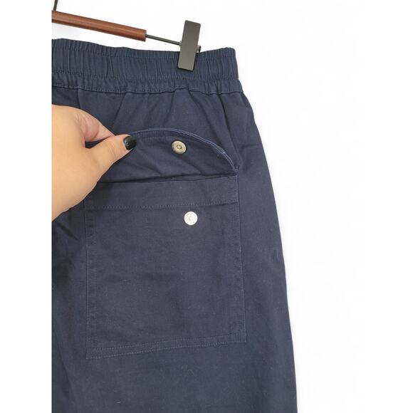 YoungLA Navy Cargo Pants Men’s L | Streetwear Utility Pockets - Picture 7 of 8